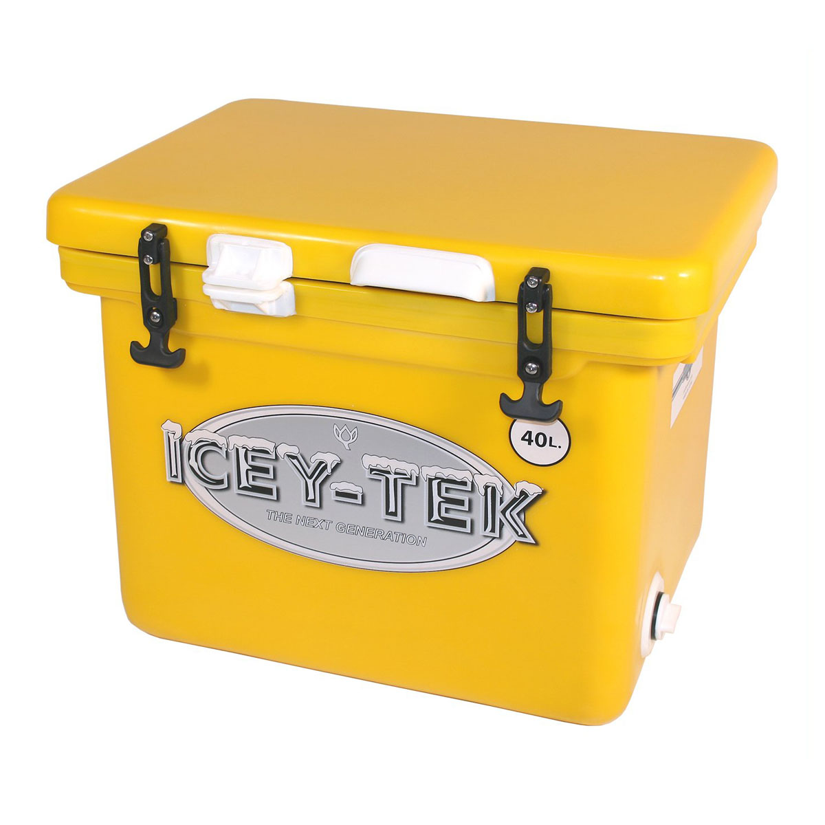 Built For Life Camping & Commercial Ice Chest Cooler Cold up to 10 days Icey-Tek 40 Litre Premium Cube Cool Box in BLUE 